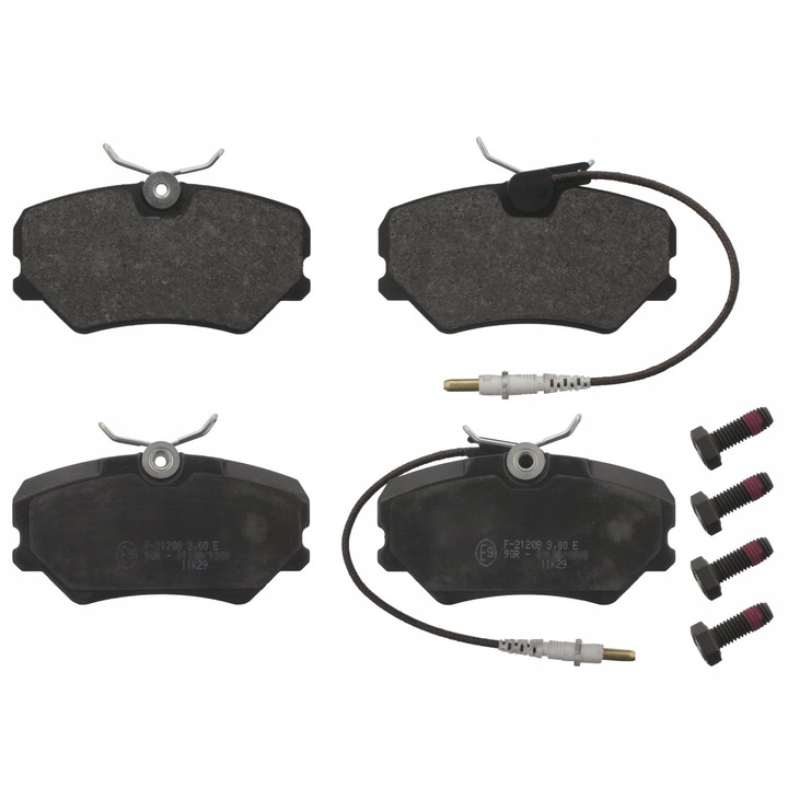 Fékbetétek, FEBI BILSTEIN, 95x18,8x49 mm