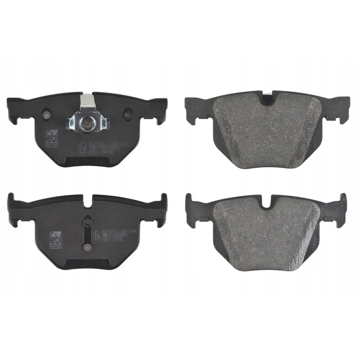 Placute de frana, Febi Bilstein, Gri, 16633