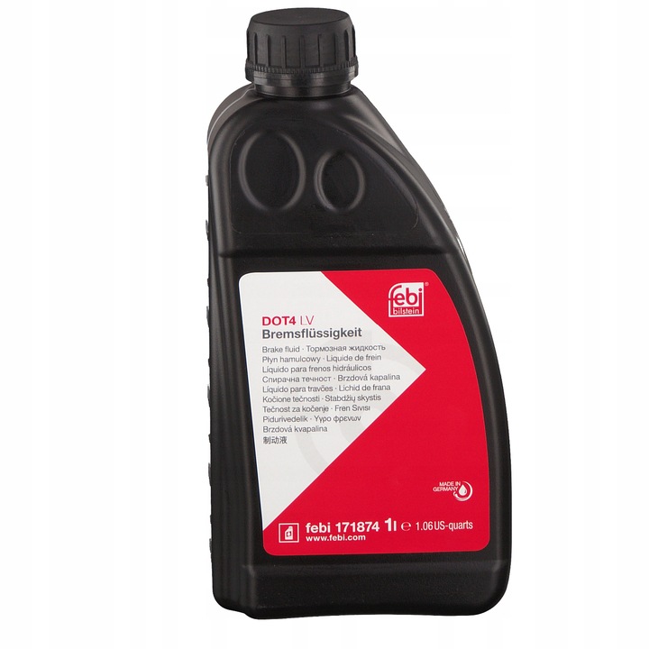 Спирачна течност, FEBI BILSTEIN, DOT 4, 1л