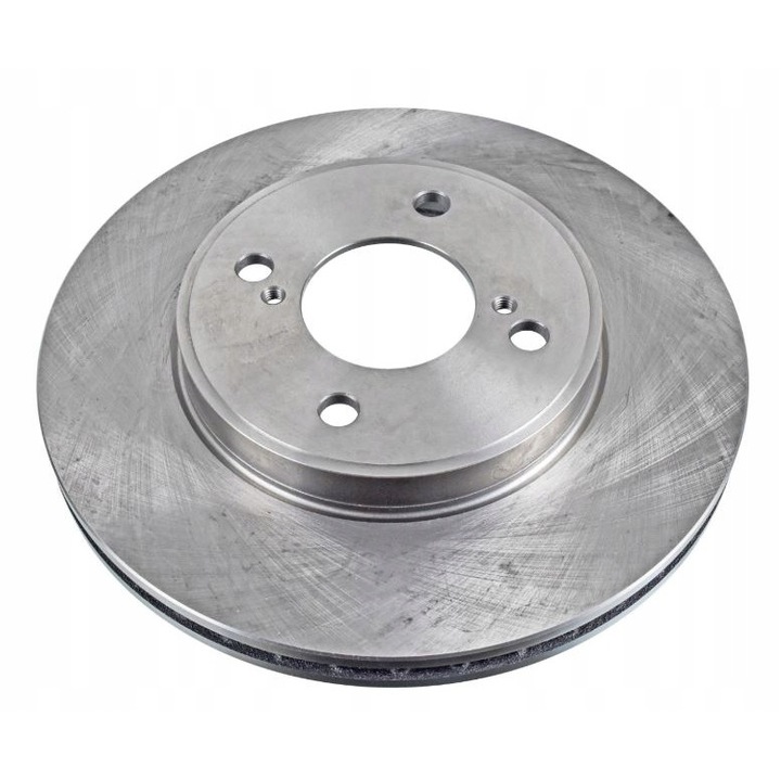 Комплект 2 спирачни диска, Febi Bilstein, 170725, Сив