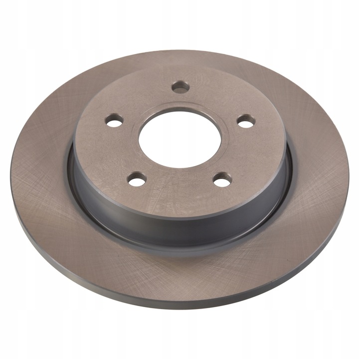 2 db-os féktárcsa készlet FEBI BILSTEIN 24619, tömör, 5 lyukú, 265x40,8 mm, hátsó tengely