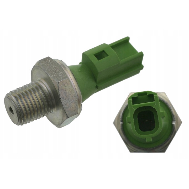 Olajnyomás-érzékelő 26579, FEBI BILSTEIN, Ford/Mazda/Volvo/Ford USA, zöld/ezüst