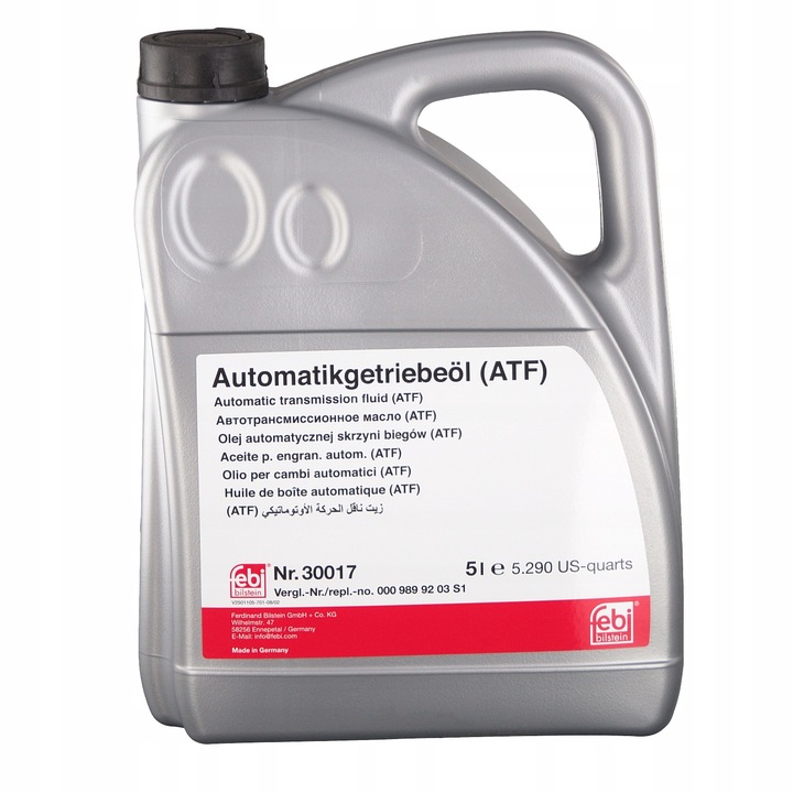 Automata váltó olaj 30017, FEBI BILSTEIN, 5 l