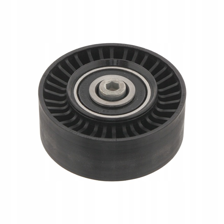 Sebességváltó szíj vezetőgörgő, FEBI BILSTEIN, 31236, Műanyag, 26 x 70 mm, Fekete