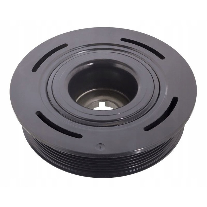 Főtengely szíjtárcsa FEBI BILSTEIN, 6 horony, 30x152/166x44mm, Renault/OPEL