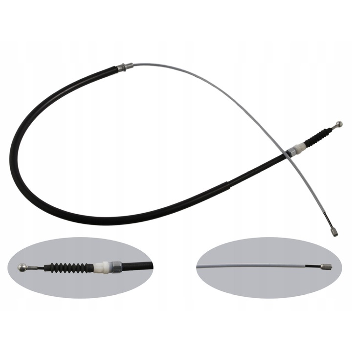 Kézifék kábel FEBI BILSTEIN, 36347, 1560mm, hátsó jobb/bal, 0,450kg