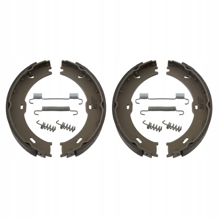 Fékpofák FEBI BILSTEIN 32851, 25x180mm, ECE R90, Hátsó tengely, 1,26kg