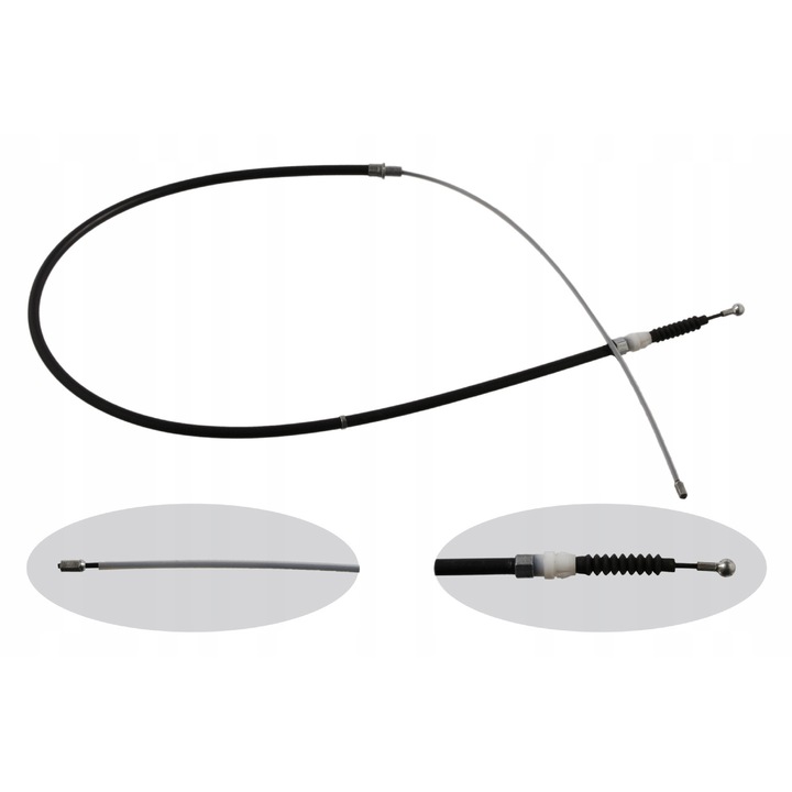 Kézifék kábel FEBI BILSTEIN 36349, 1644mm, 0,405kg