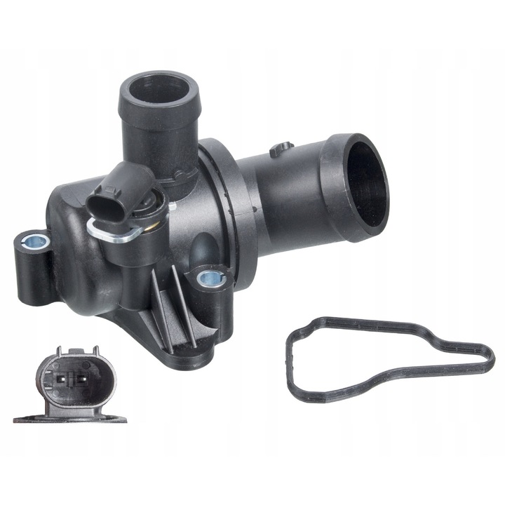 Hűtőfolyadék termosztát FEBI BILSTEIN 37181, 87°C, 2 csatlakozás