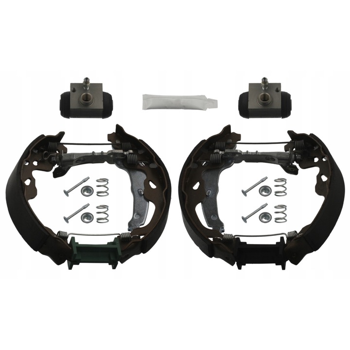 Fékpofa készlet FEBI BILSTEIN 37534, ECE R90 jóváhagyással, 200x32mm, Hátsó tengely