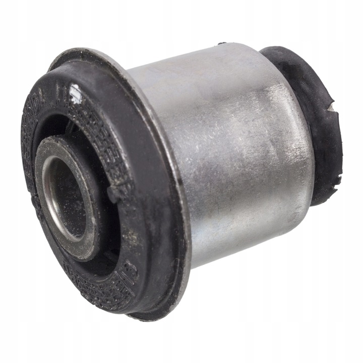 Függesztőkar persely FEBI BILSTEIN, 45x12x35mm, gumi/fém, Tylna os, 45mm külső, fekete