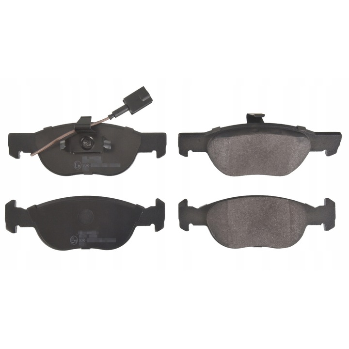 Fékbetétek FEBI BILSTEIN 16089, ECE R90 jóváhagyott, 151,5x52x17,6 mm, első tengelyhez