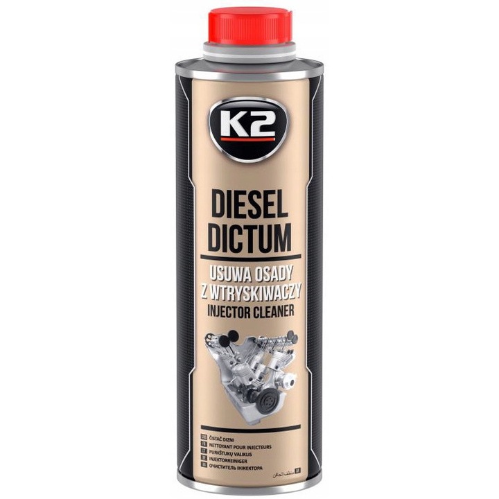 Разтвор за почистване на дизелови инжектори Dictum K2 500мл