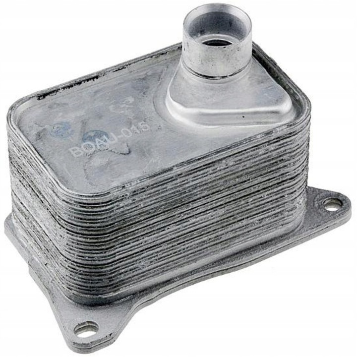 Motorolaj hűtő, NTY CCL-AU-015, alumínium, 101x71x64 mm