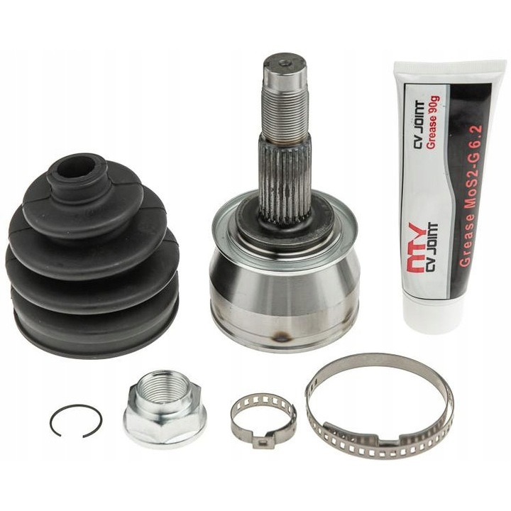 Kormányoszlop csuklókészlet, NTY NPZ-PL-042, TPE, 85mm, Opelhez, bal első