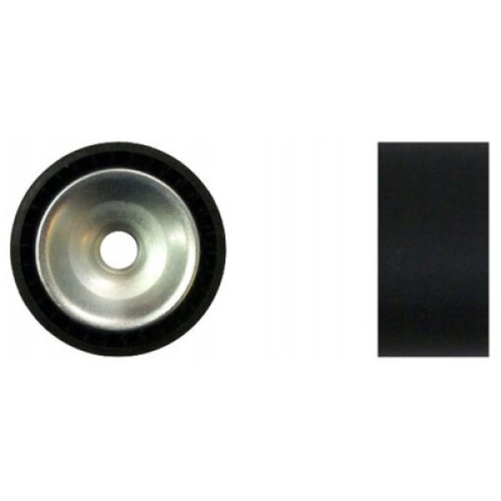 Denckermann szíjfeszítő görgő, 60x17x25mm, műanyag