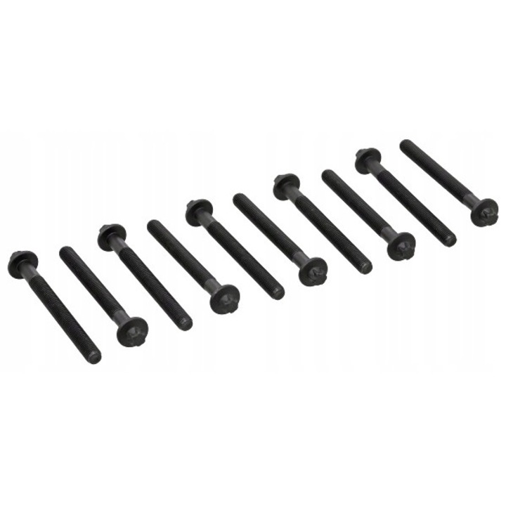 10 db-os Elring hengerfejtömítés csavarkészlet, M 12x1,5x12, Citroen/Ford/Peugeot