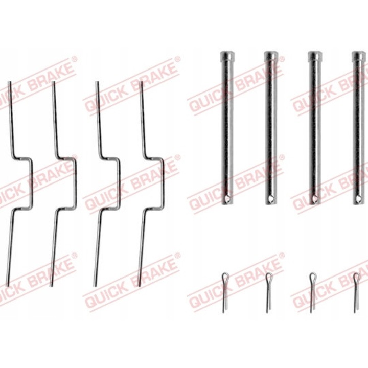 Fékbetét szerelvénykészlet QUICK BRAKE 109-1176