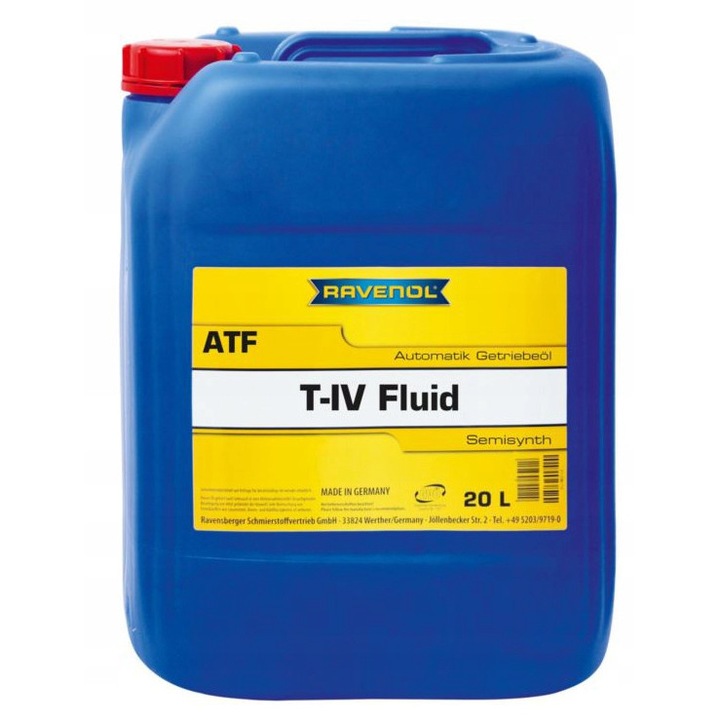 Automata sebességváltó olaj, RAVENOL ATF T-IV, 20L