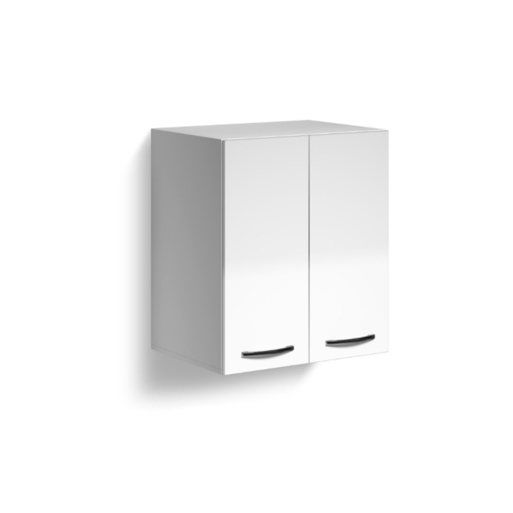 Corp Suspendat Bucatarie 80x60x36cm, Culoare Alb, Pal 18mm