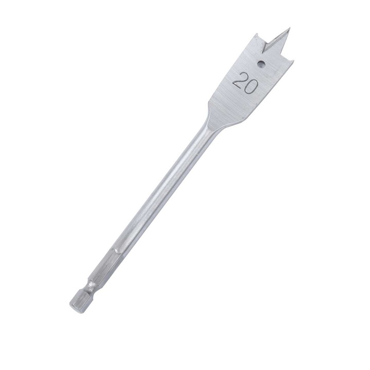 Burghiu pentru lemn, Finder, 20 mm, Gri