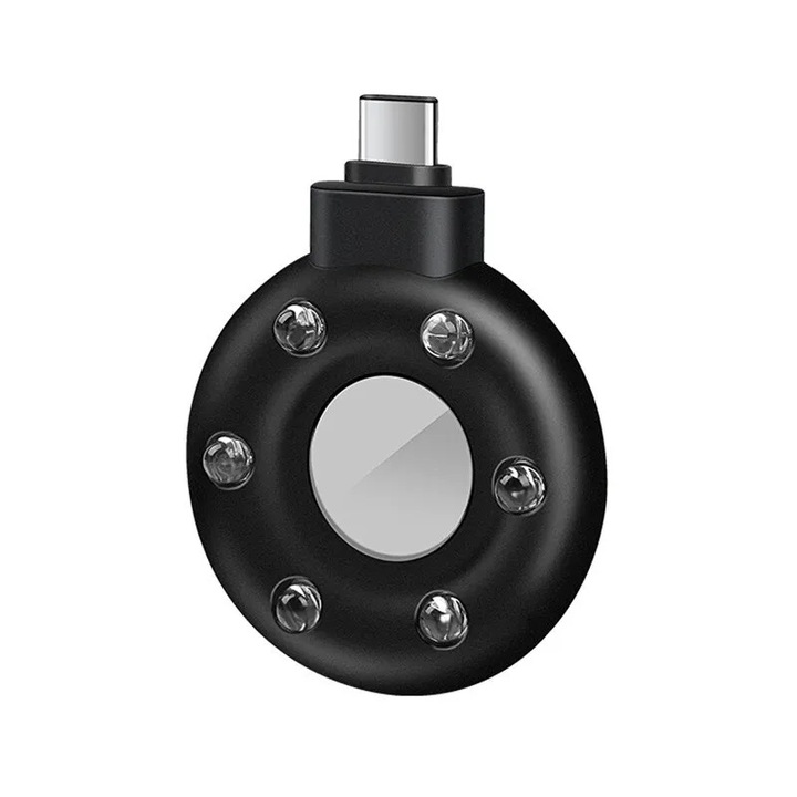 Инфрачервена камера, ABS, LED, USB, Черен