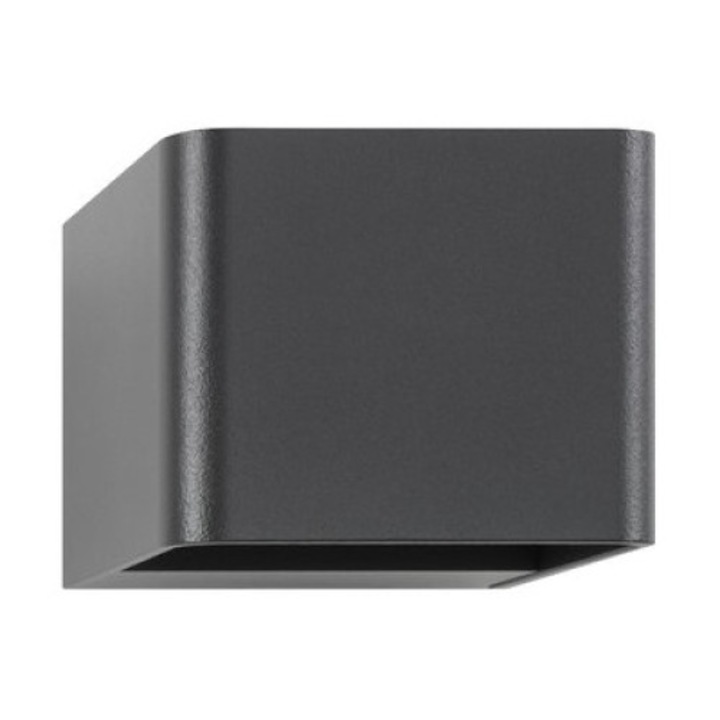 Aplica LED reglabila, Lcd creativ metall design, Metal, Grafit, 5040