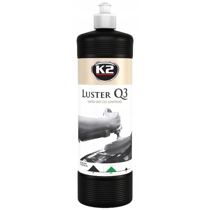Автомобилен лак K2 Luster Q3, зелен, 1кг