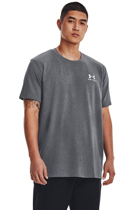 Under Armour, Tricou lejer Heavyweight, Gri deschis