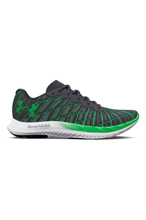 Under Armour, Pantofi pentru alergare Charged Breeze 2, Verde/Negru