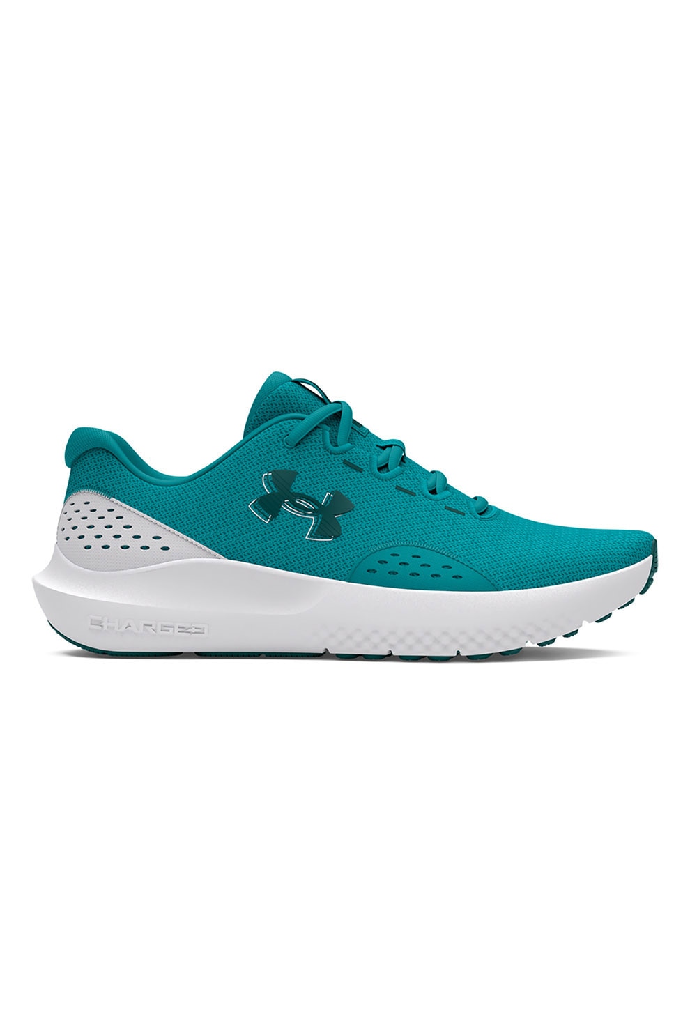 Under Armour, Pantofi Charged Surge 4 pentru alergare, Albastru petrol, 10.5
