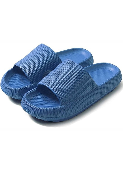 Habból készült papucs, Flipsy, Kék, 36-37