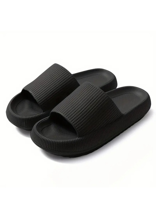 Papuci de spuma, Flipsy, Negru, 40-41