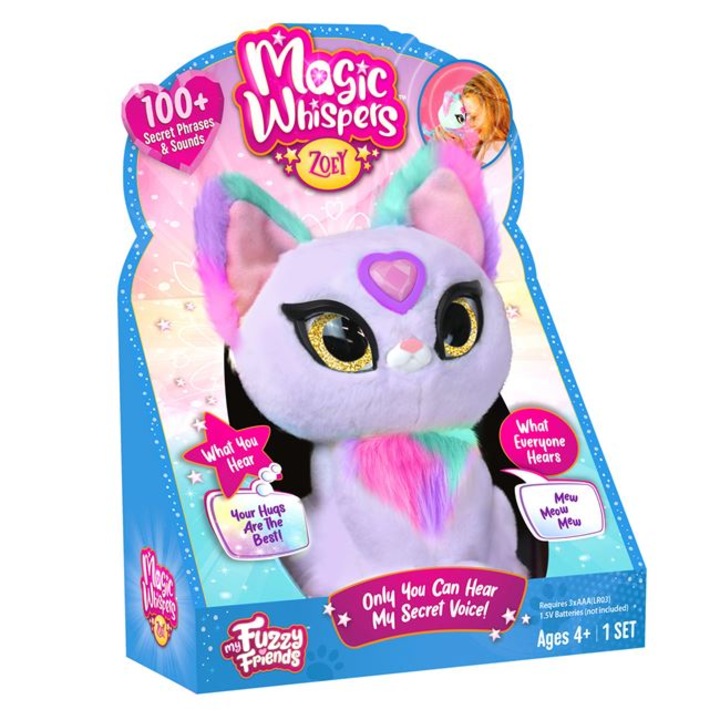 Pisica Interactiva My Fuzzy Friends Magic Whisper Giochi Preziosi