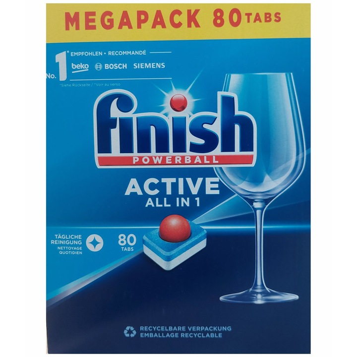 Капсули за миялна машина Finish 80 бр.