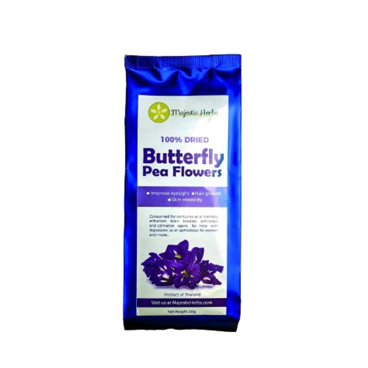 Thai tea Butterfly Pea Virágok Clitoria ternatea, 50 g