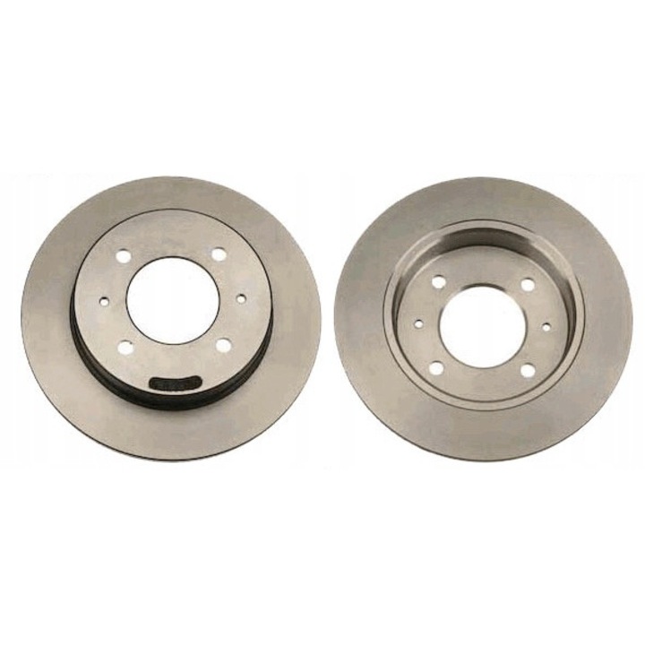 2 db Autóalkatrész készlet TRW DF4122, tömör, 258x10mm, fekete