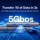 Хъб Type-C към HDMI, VGA, 4xUSB, Type-C, 4K@60Hz - Baseus UltraJoy (B00052803811-01) - Space Gray