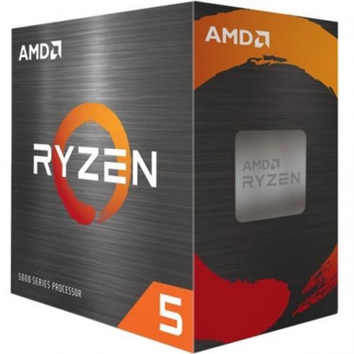 Процесор AMD Ryzen 5 5500, сокет AM4, 6 C / 12 T, 3.60 GHz - 4.20 GHz, 3 MB 16 MB кеш, 65 W