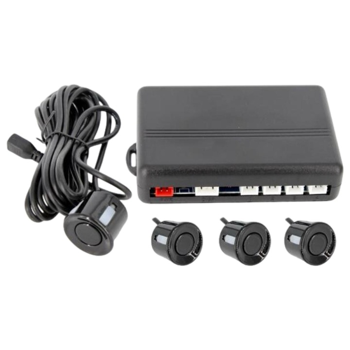 Set 4 senzori de parcare cu semnal Acustic