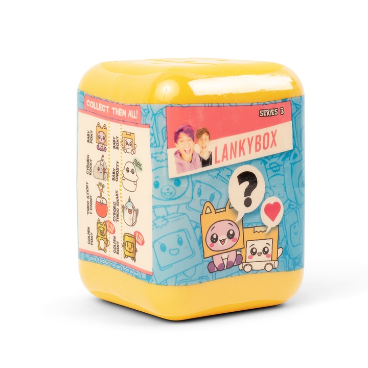 Cutie misterioasa cu Figurina Squishy Lankybox, 2003