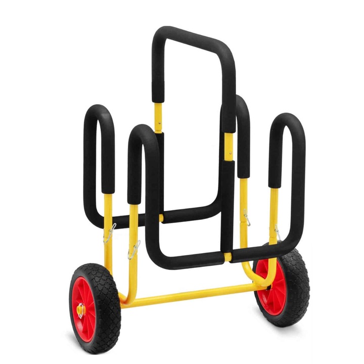 Carucior transport, Msw, Aluminiu, 67 x 46 x 89 cm, Multicolor