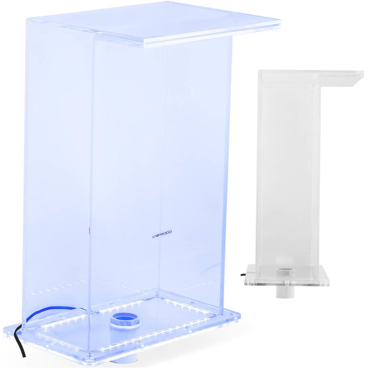Duza cascada cu iluminare LED, 35 cm, 310 mm, acril, set complet