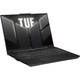 Laptop Gaming ASUS TUF F16 cu procesor Intel® Core™ 5 210H pana la 4.80 GHz, 16'', Full HD+, 144Hz, IPS, 16GB DDR5 RAM, 1TB SSD, NVIDIA® GeForce RTX™ 4050 6GB GDDR6, No OS, Mecha Gray