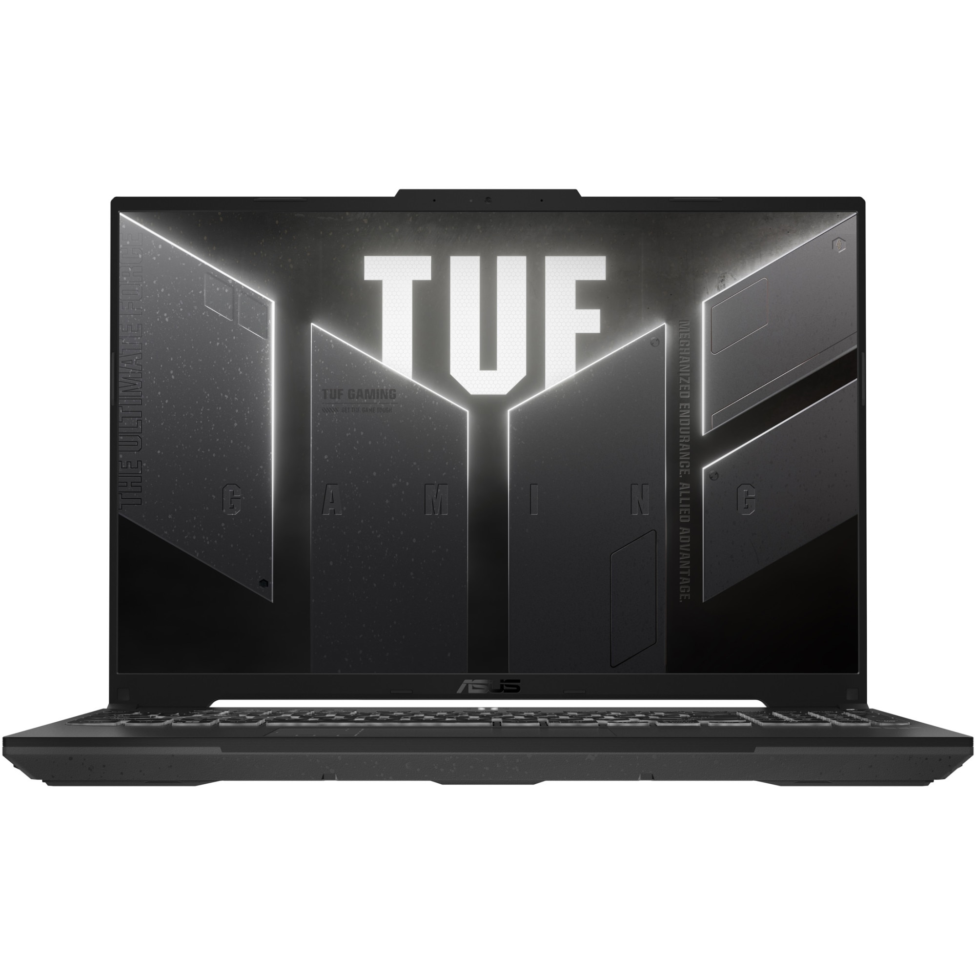 Laptop Gaming ASUS TUF F16 FX607VU cu procesor Intel® Core™ 5 210H pana la 4.8GHz, 16'', WUXGA, IPS, 144Hz, 16GB DDR5 RAM, 512GB SSD, NVIDIA® GeForce RTX™ 4050 6GB GDDR6, No OS, Mecha Gray