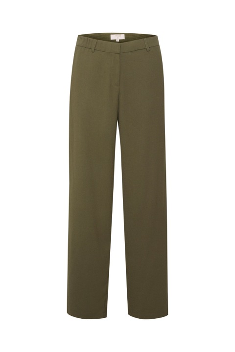 Női nadrág, Krém, 302897698, Poliészter, Zöld, 38