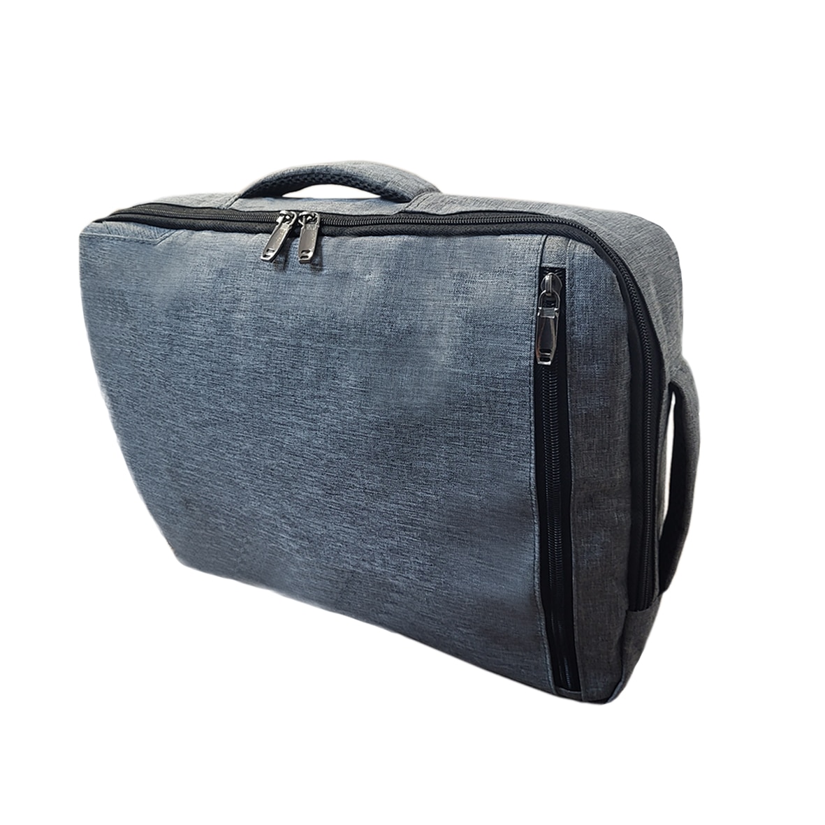 Geanta laptop, duala : geanta si rucsac, gri