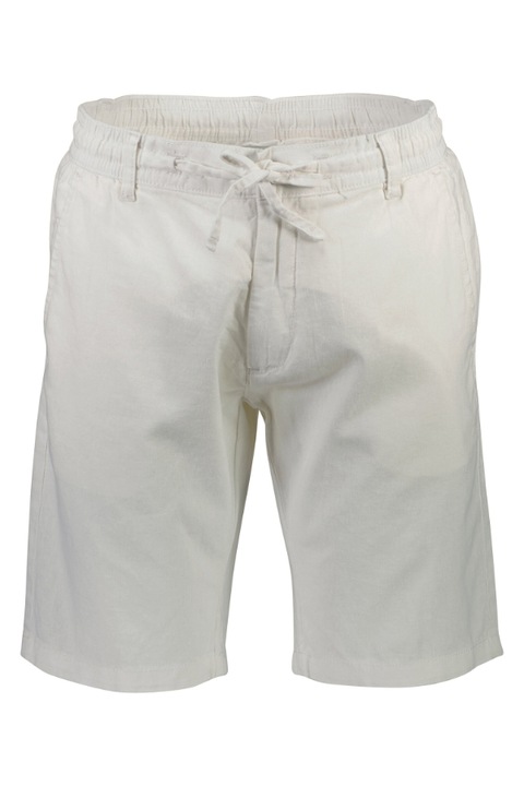 Férfi rövidnadrág, Lindbergh, 301872528, vászon, Fehér