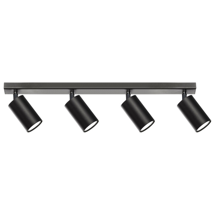 Lustra suspendata, Szpak, model Tuba 4L 06/4LC, metal, elegant, dimensiuni variabile