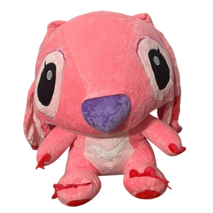 Колекционерска играчка Стич, героят от анимационния филм Lilo & Stitch, розова, 68 см